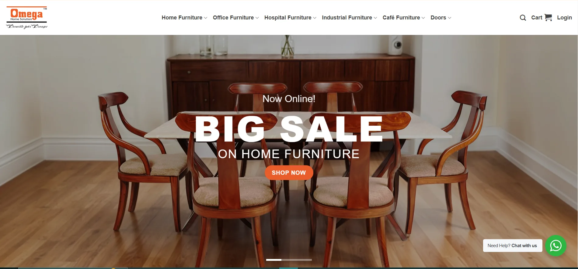 SEO Project of Omega Home Solutions