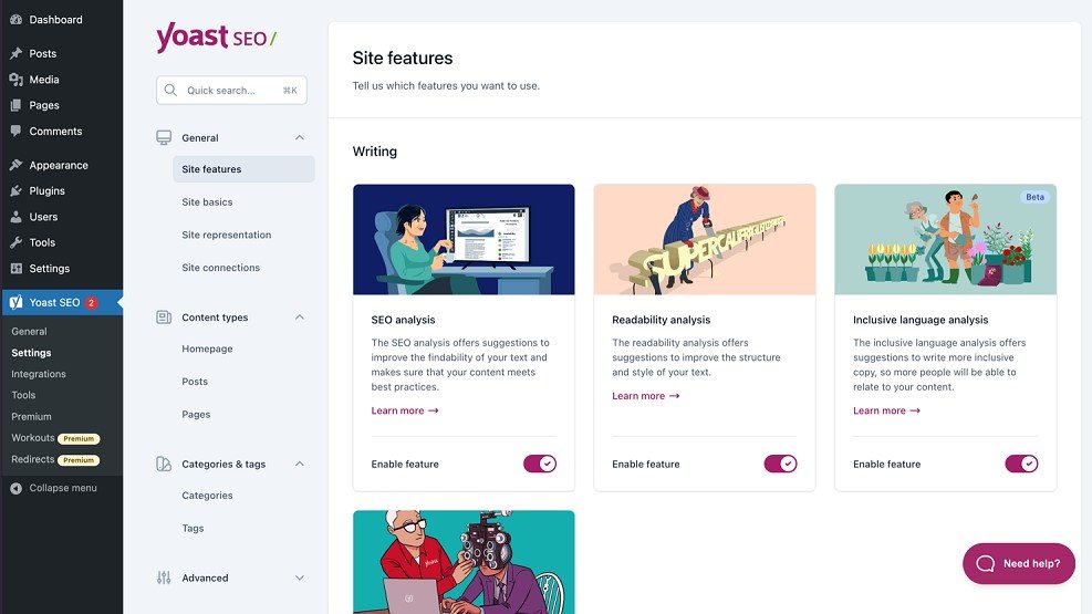 11 Best SEO Content Optimization Tools for 2025 (Complete Guide) 4 Yoast SEO - Best for Meta Tag Optimization
